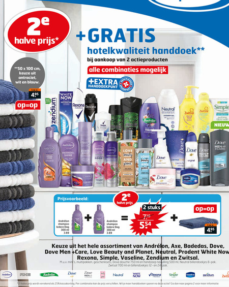 Andrelon   shampoo folder aanbieding bij  Trekpleister - details