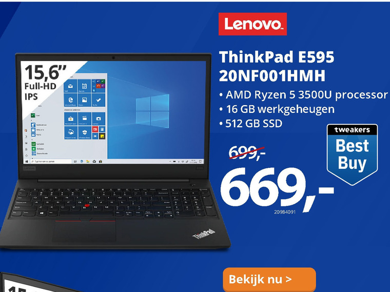 Lenovo   notebook folder aanbieding bij  Paradigit - details