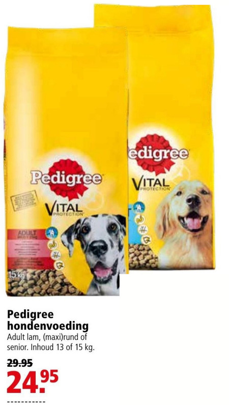 Pedigree   hondenvoer folder aanbieding bij  Welkoop - details