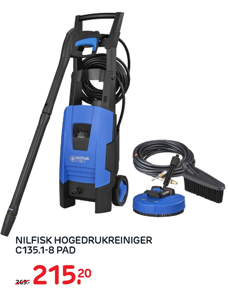 Nilfisk folder aanbieding bij Praxis -