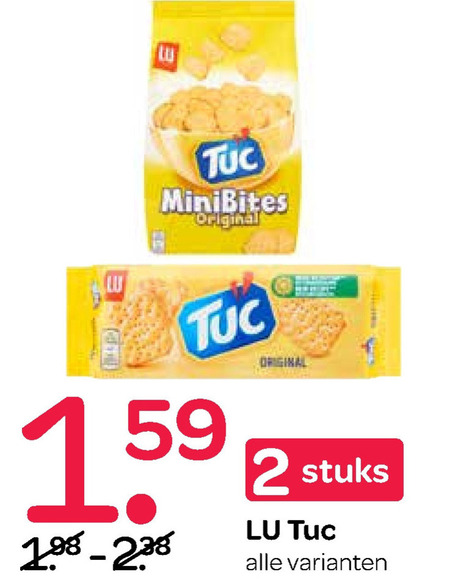 Lu Tuc   zoutje folder aanbieding bij  Spar - details