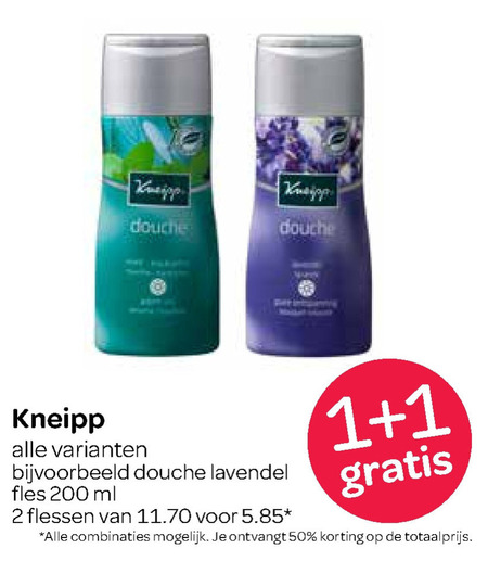 Kneipp   douchegel folder aanbieding bij  Spar - details