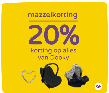 Dooky   autostoeltjeshoes folder aanbieding bij  Prenatal - details