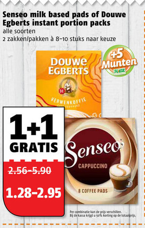 Douwe Egberts Senseo   oploskoffie, koffiepad folder aanbieding bij  Poiesz - details