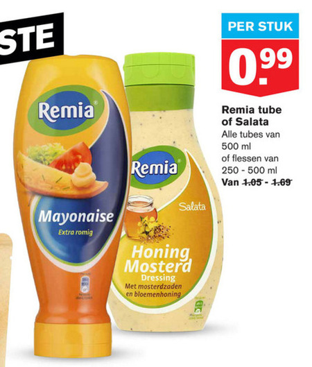 Remia   curryketchup, snacksaus folder aanbieding bij  Hoogvliet - details