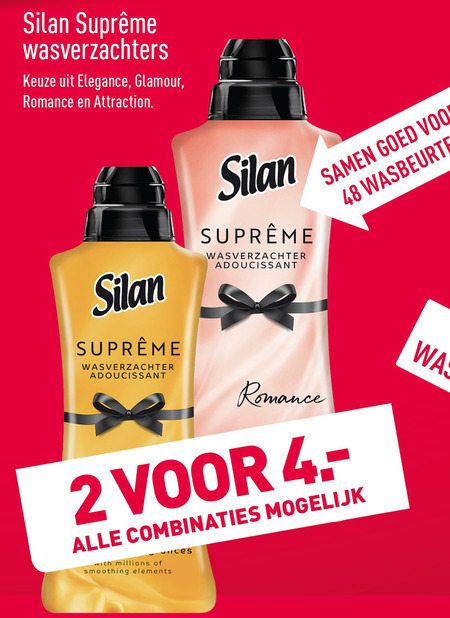 Silan   wasverzachter folder aanbieding bij  Aldi - details