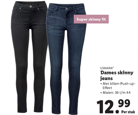 esmara   dames jeans folder aanbieding bij  Lidl - details