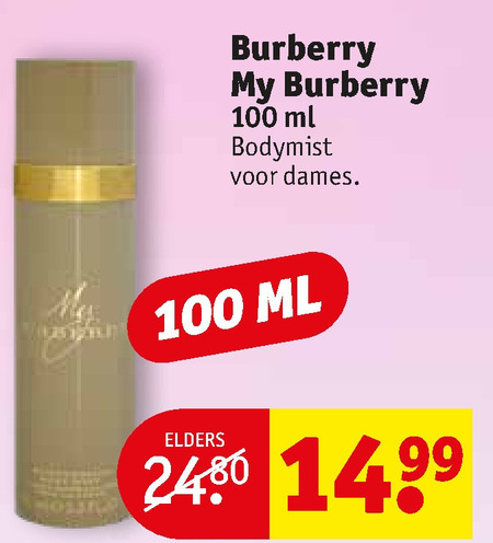 Burberry   eau de toilette folder aanbieding bij  Kruidvat - details