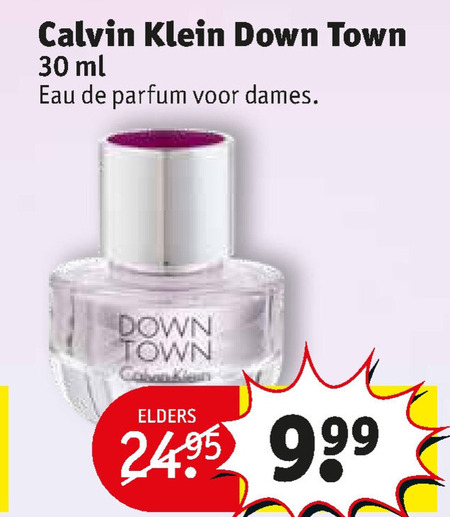 Calvin Klein   eau de parfum folder aanbieding bij  Kruidvat - details