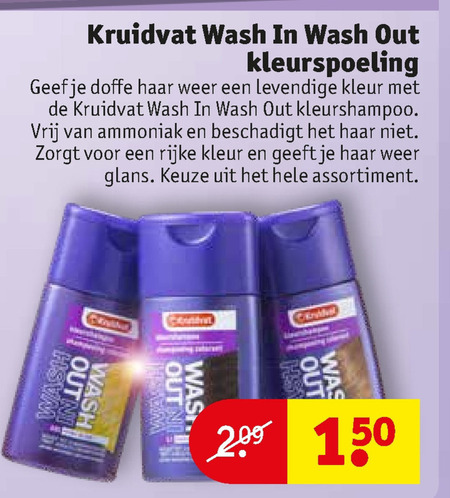 Kruidvat Huismerk   haarkleuring folder aanbieding bij  Kruidvat - details