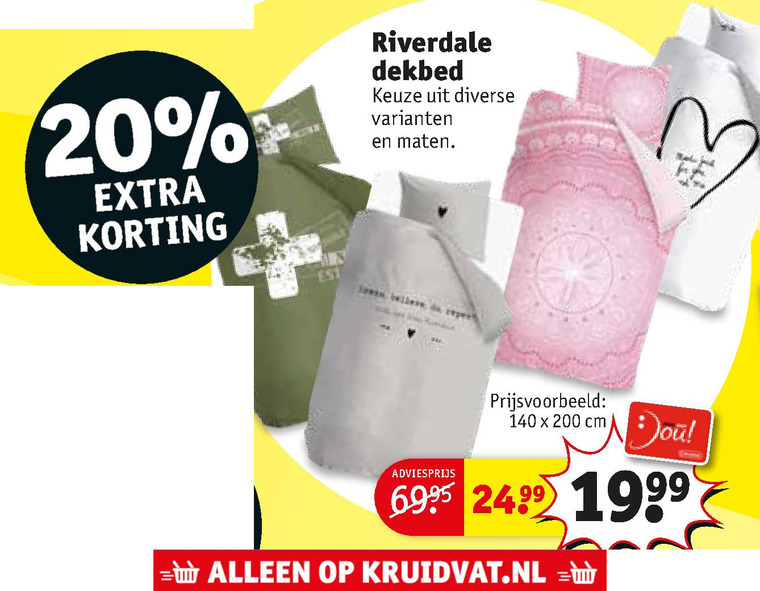 Riverdale   dekbedovertrek folder aanbieding bij  Kruidvat - details