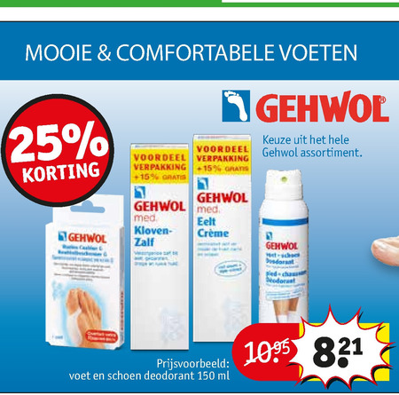 Gehwol   voetverzorging, eeltcreme folder aanbieding bij  Kruidvat - details