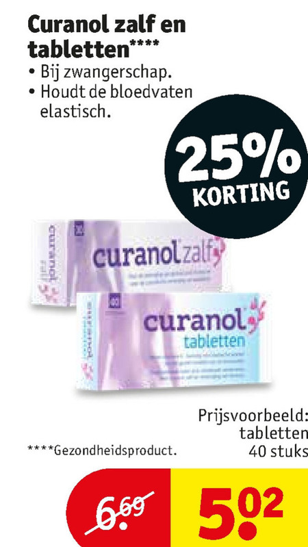 Curanol   huisapotheek folder aanbieding bij  Kruidvat - details