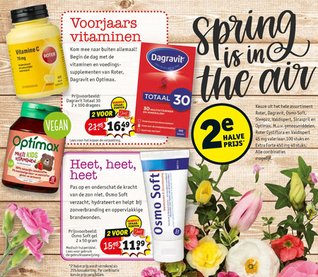 Roter   vitamine, huidirritatie folder aanbieding bij  Kruidvat - details