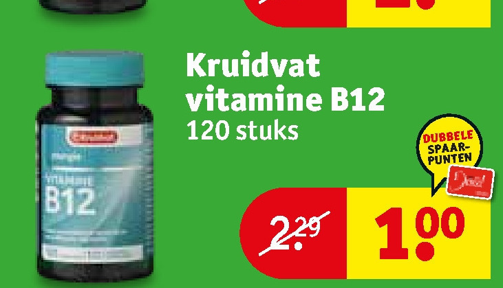 Kruidvat Huismerk   vitamine folder aanbieding bij  Kruidvat - details