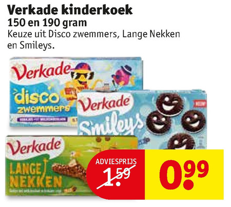 Verkade   kinderbiscuit folder aanbieding bij  Kruidvat - details