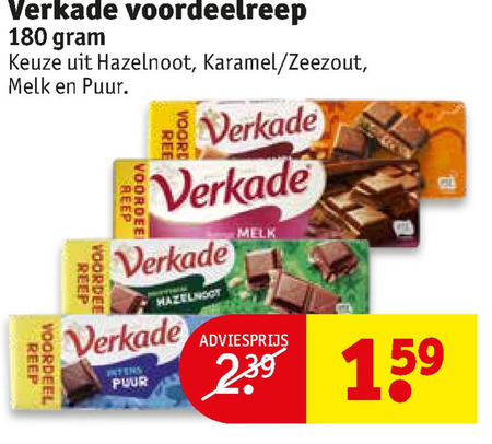 Verkade   chocolade folder aanbieding bij  Kruidvat - details