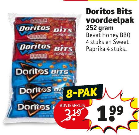 Doritos   zoutje folder aanbieding bij  Kruidvat - details