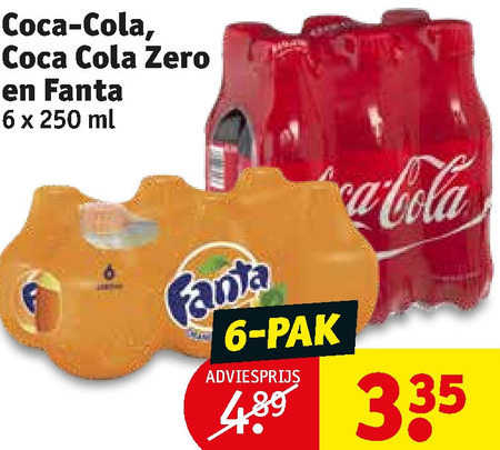 Coca-Cola   cola, frisdrank folder aanbieding bij  Kruidvat - details