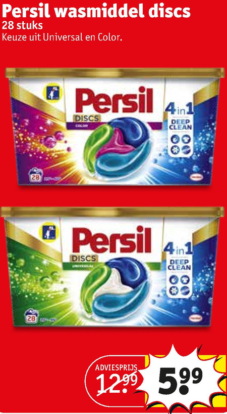 Persil   wasmiddel folder aanbieding bij  Kruidvat - details