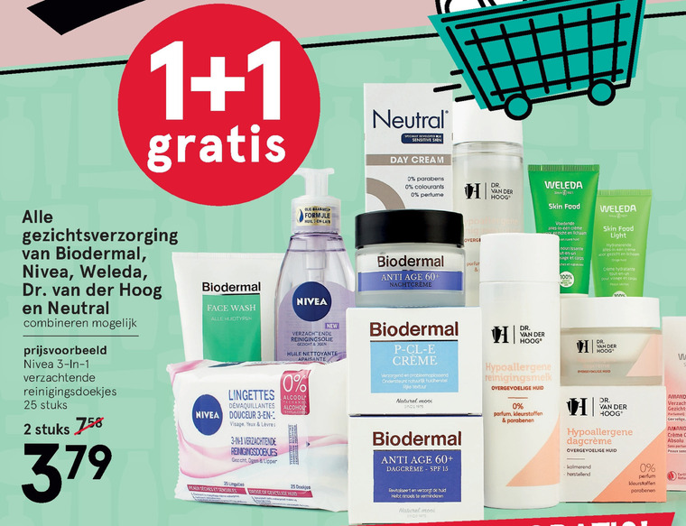 Weleda   reinigingsdoekje, nachtcreme folder aanbieding bij  Etos - details