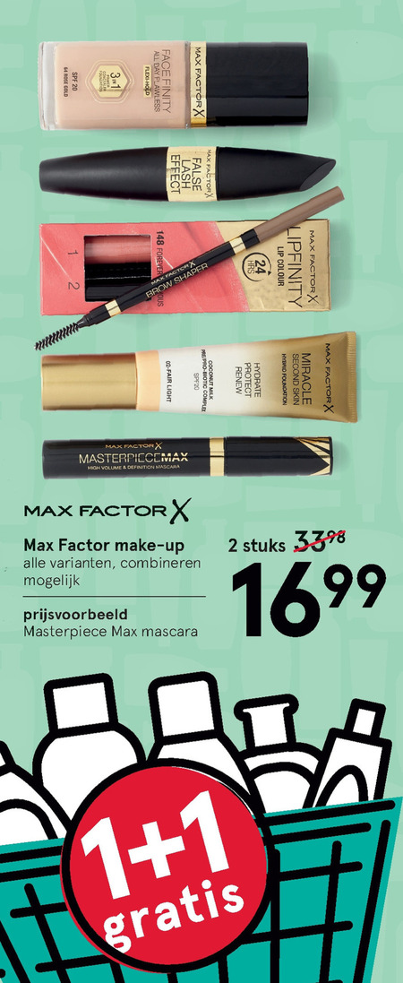 Max Factor   cosmetica, lipgloss folder aanbieding bij  Etos - details