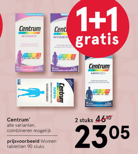 Centrum   multivitaminen folder aanbieding bij  Etos - details