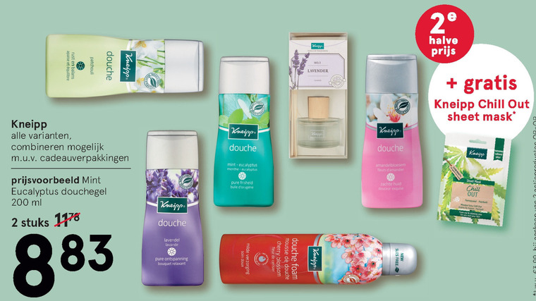 Kneipp   badolie, badzout folder aanbieding bij  Etos - details