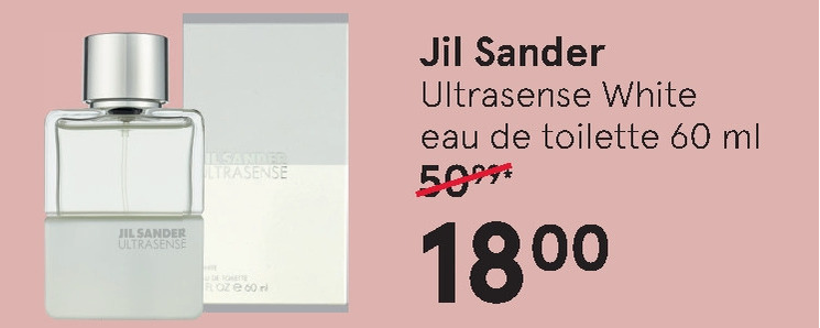 Jil Sander   eau de toilette folder aanbieding bij  Etos - details