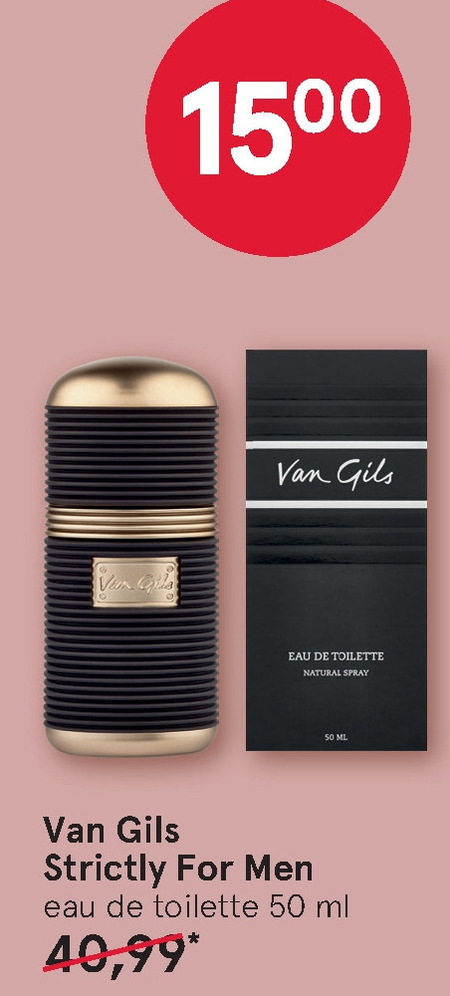 Van Gils   eau de toilette folder aanbieding bij  Etos - details