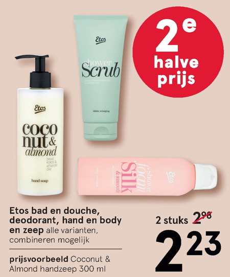 Etos Huismerk   deodorant, handzeep folder aanbieding bij  Etos - details