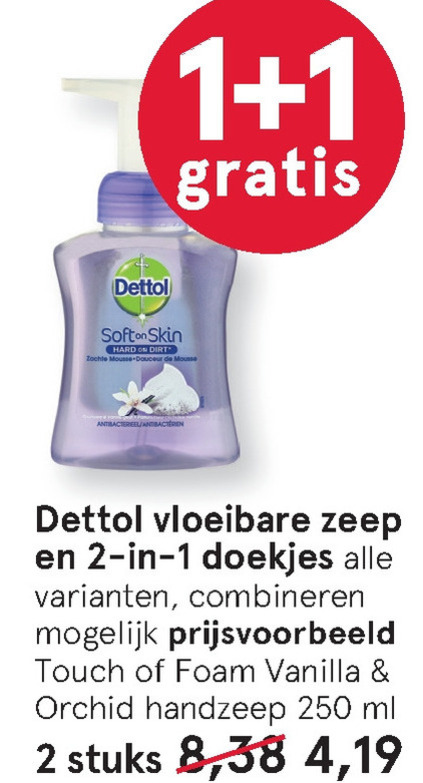 Dettol   handzeep folder aanbieding bij  Etos - details