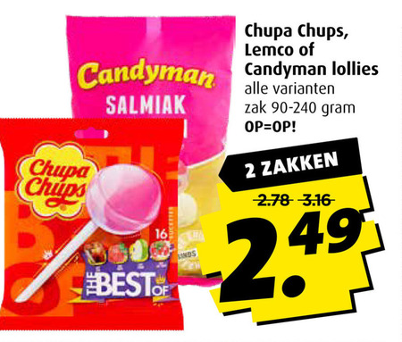 Candyman   lollie folder aanbieding bij  Boni - details