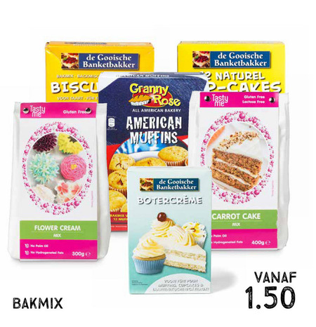 De Gooische Banketbakker   bakmix folder aanbieding bij  Xenos - details