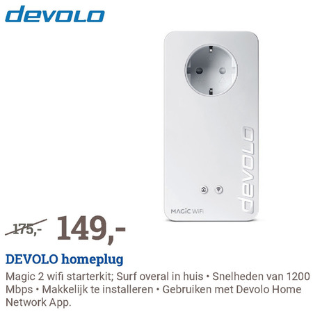 Devolo   dlan kit folder aanbieding bij  BCC - details