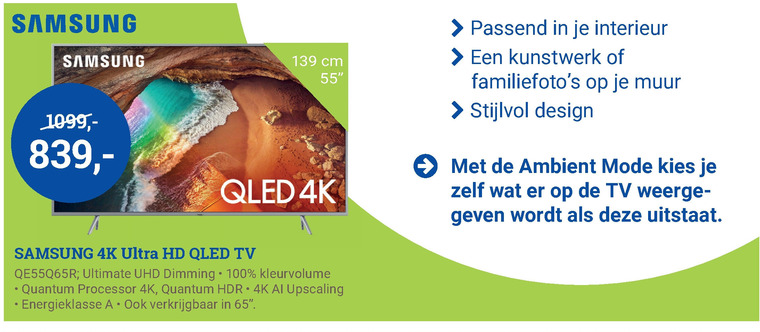 Samsung   4k ultrahd televisies folder aanbieding bij  BCC - details