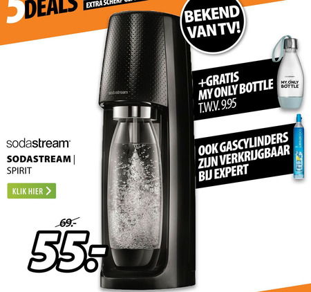 Sodastream   frisdrankautomaat folder aanbieding bij  Expert - details