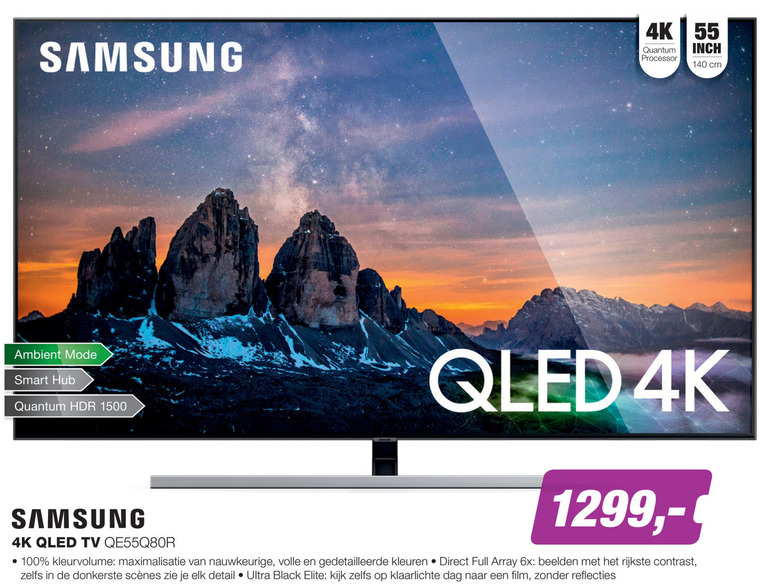 Samsung   4k ultrahd televisies folder aanbieding bij  EP Electronic Partner - details