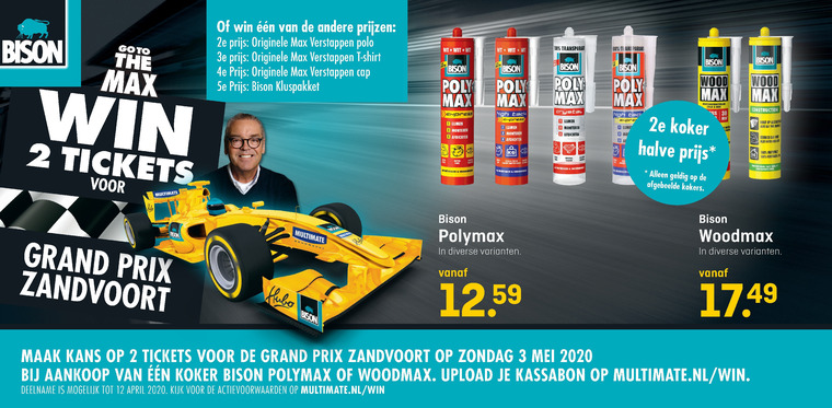 Bison   montagekit folder aanbieding bij  Multimate - details