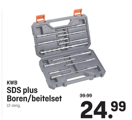 KWB   sds boor folder aanbieding bij  Hubo - details