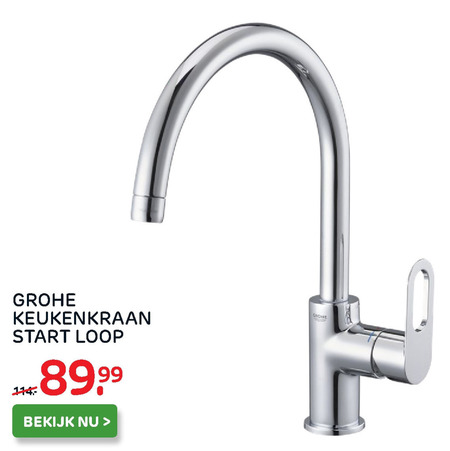 sponsor ramp Berucht Grohe keukenkraan folder aanbieding bij Praxis - details