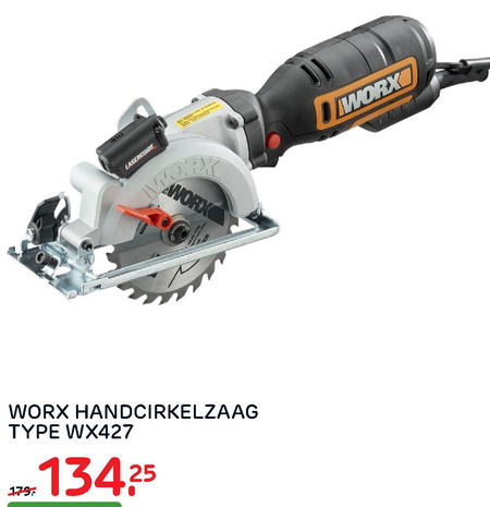 Worx   handcirkelzaag folder aanbieding bij  Praxis - details