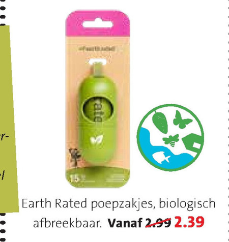 Earth Rated   hondenpoepzakjes folder aanbieding bij  Intratuin - details