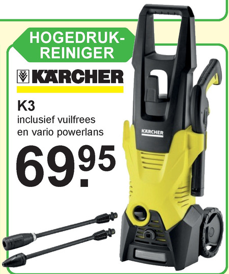 Karcher hogedrukreiniger aanbieding Van Cranenbroek -