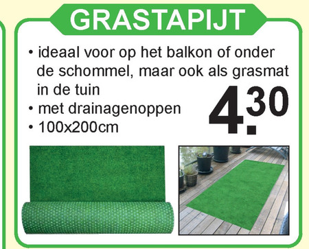 punch Tijdreeksen openbaar grastapijt folder aanbieding bij Van Cranenbroek - details