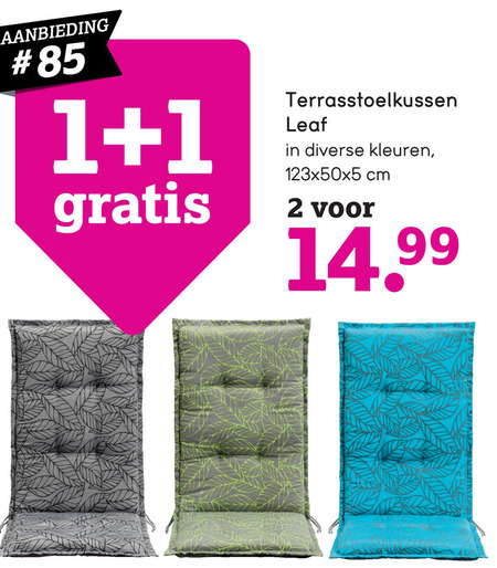 tuinstoelkussen folder aanbieding bij details