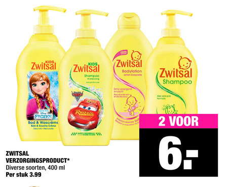 Zwitsal   babyshampoo folder aanbieding bij  Big Bazar - details