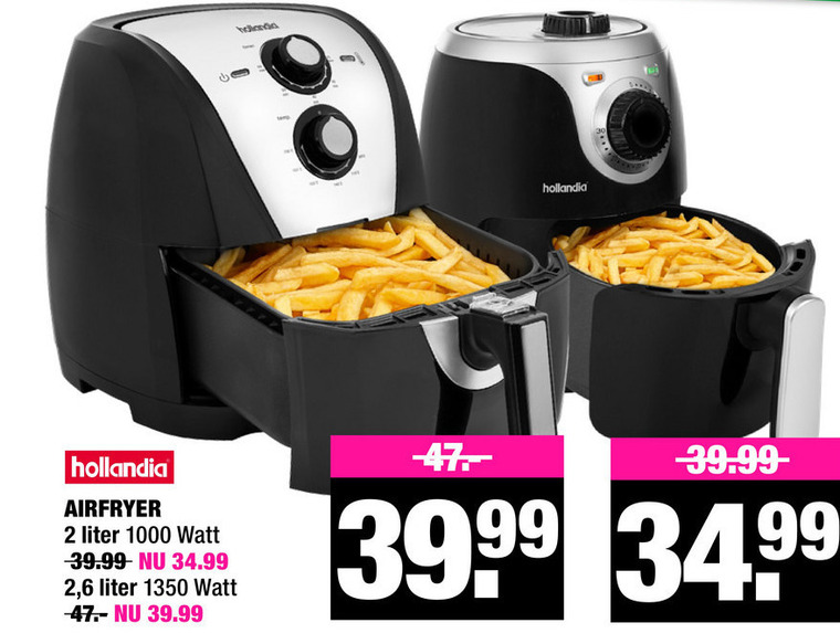 Hollandia   friteuse folder aanbieding bij  Big Bazar - details