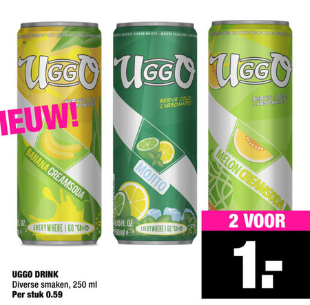 Uggo   fruitdrank folder aanbieding bij  Big Bazar - details