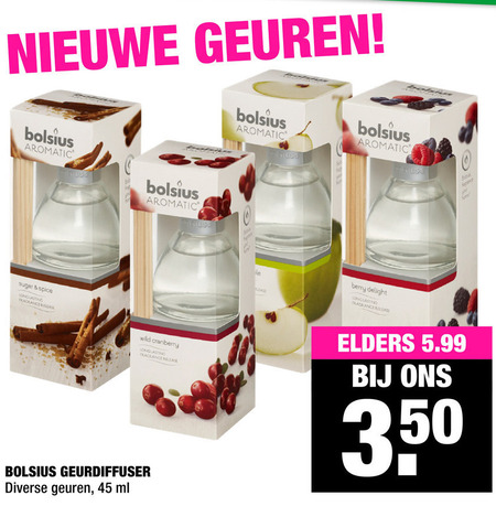 Bolsius   luchtverfrisser folder aanbieding bij  Big Bazar - details